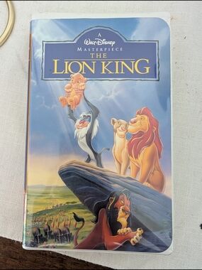Disney Home Video VHS Case - Cream and White